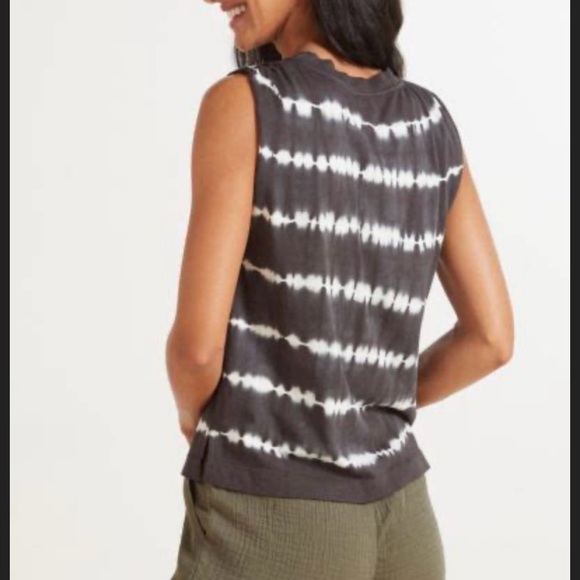 From Evereve Roan + Ryan tie dye muscle tee - Picture 2 of 5